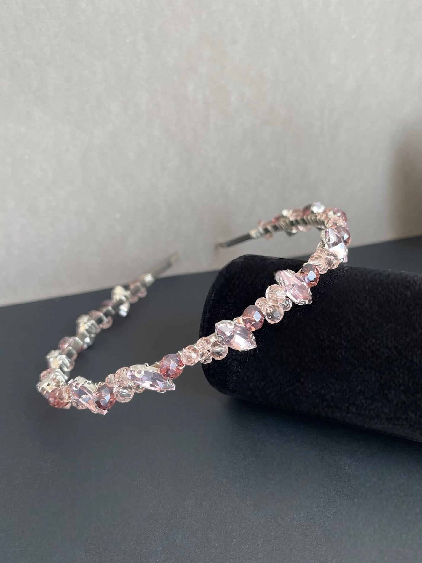 Bridal pink headband