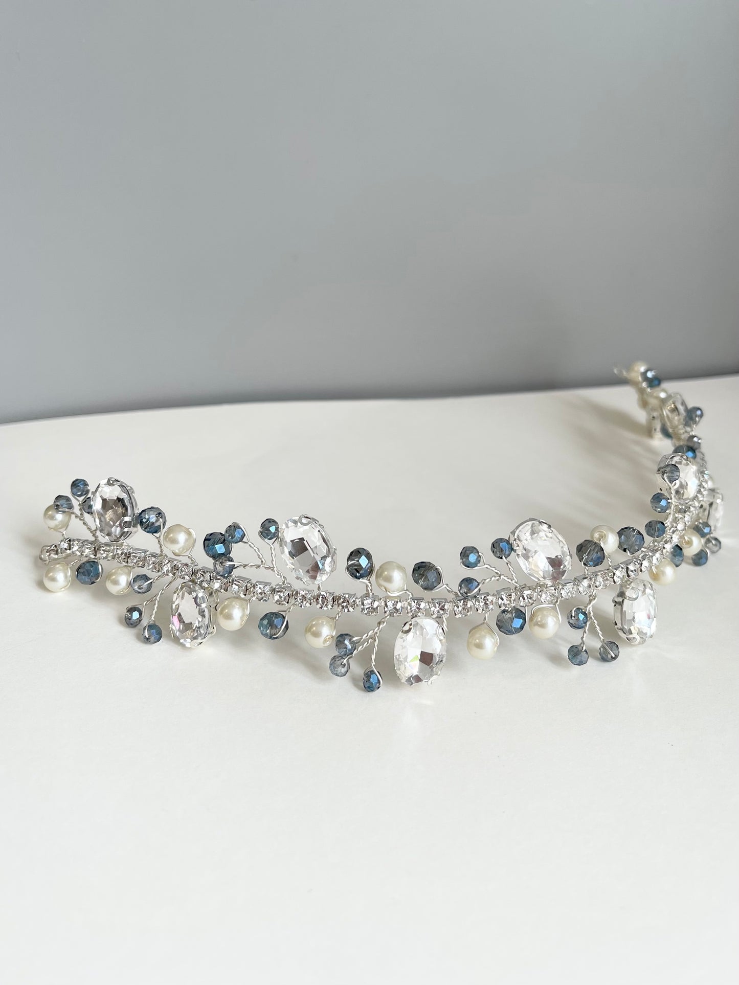 Wedding crystal&pearl headpiece